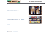 Tablet Screenshot of gammonboard.com